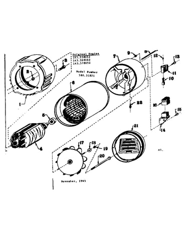 Stator assembly
