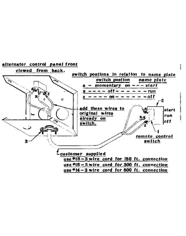 Connecting remote control switch
