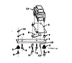 Craftsman 58031963 reactor assembly & engine mounting support diagram