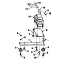 Craftsman 58031978 reactor assembly & engine mounting support diagram