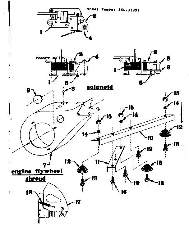 Coil and solenoid assembly