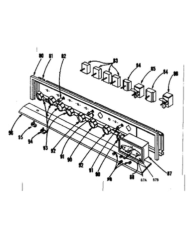 Control panel section