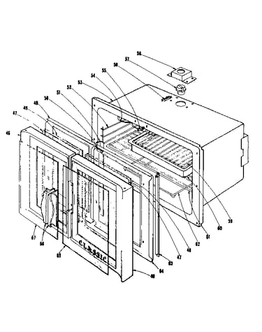 Oven section