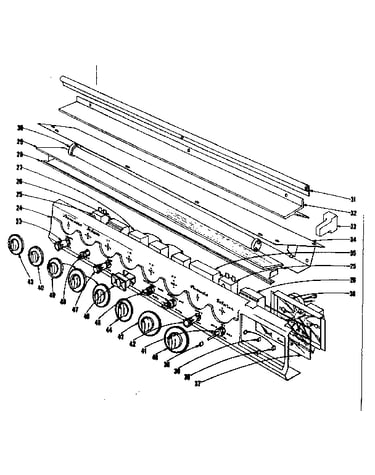 Control panel section
