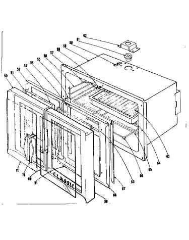 Oven section