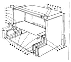 Kenmore 101913630 cabinet diagram