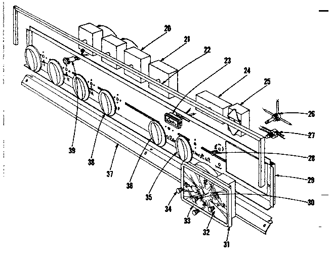Control panel section