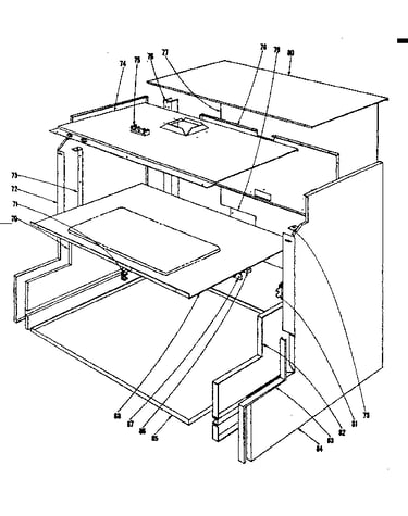 Oven section
