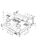 Cook top section