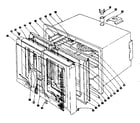 Kenmore 101902631 oven section diagram