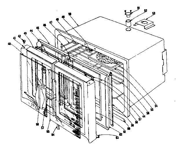 Oven section