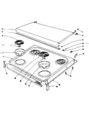 Cook top section