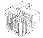 Kenmore 101990631 oven section diagram