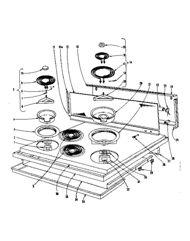 Cook top