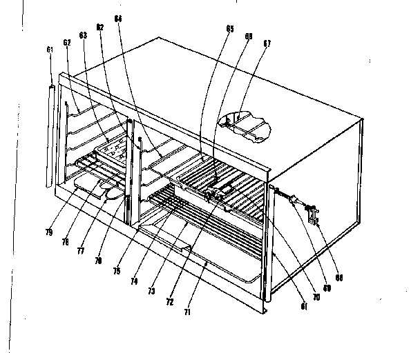Oven assembly section