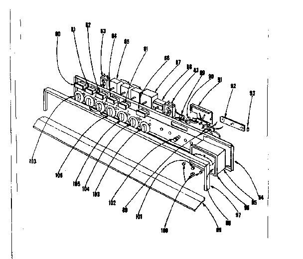 Control panel section