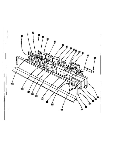 Control panel section
