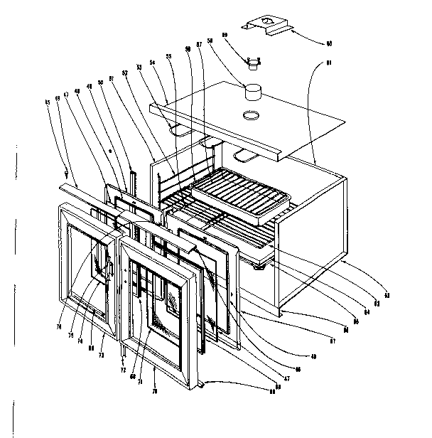 Oven section