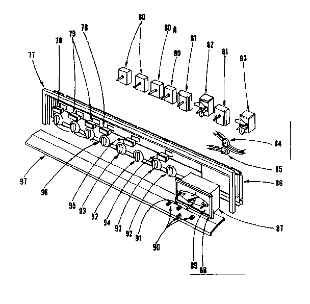Control panel section