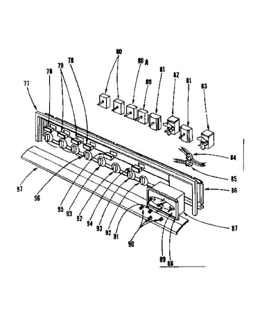 Control panel section