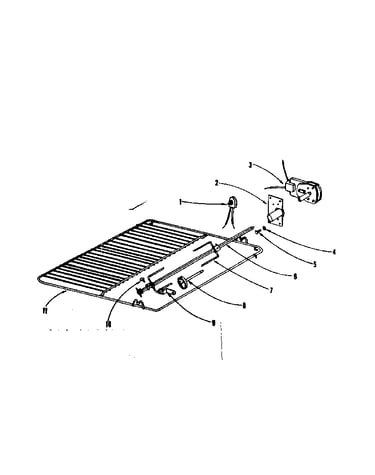 Accessory rotisserie