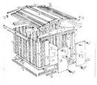 Sears 69660062 replacement parts diagram