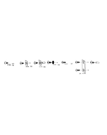 Fastener combinations