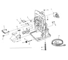 LXI 58492000 lamphouse and main frame parts diagram