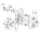 LXI 58492000 reel arms and gears diagram