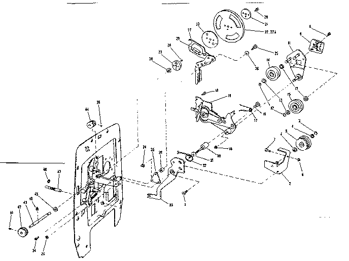 SHUTTER, SHUTTLE AND DRIVE MECHANISM