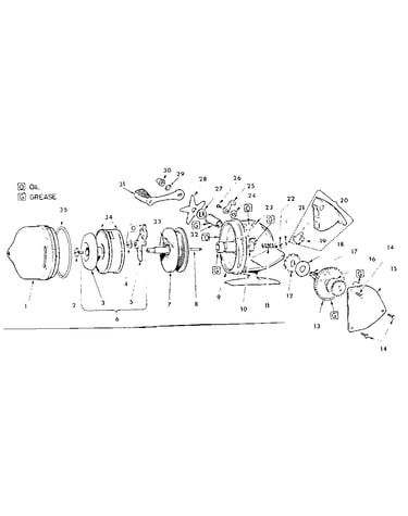 Spin casting reel assembly