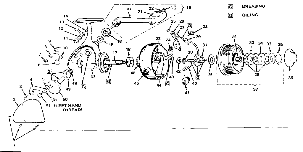 Ultra light reel assembly