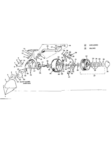 Ultra light reel assembly
