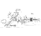 Sears 535414960 spinning reel assembly diagram