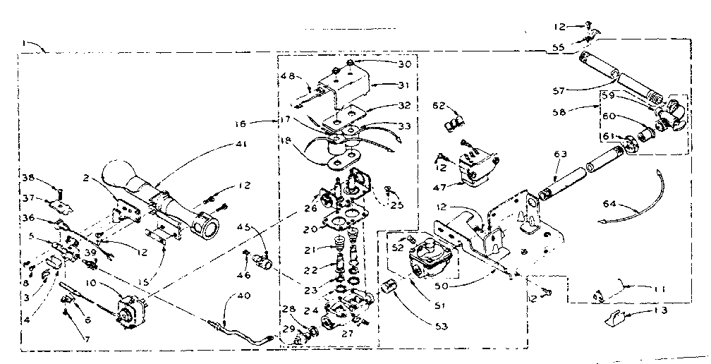 White rodgers burner assembly