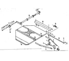Craftsman 74778553 pull type shroud, axle & drawbar diagram