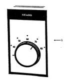 Wall thermostat