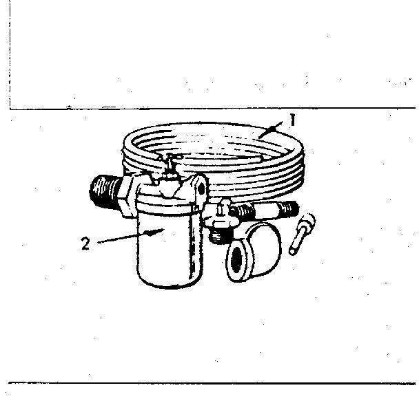 Outside oil tank connection kit 1494-1
