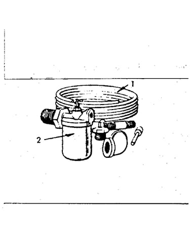 Outside oil tank connection kit 1494-1