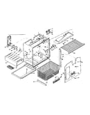 Refrigerator freezer section parts
