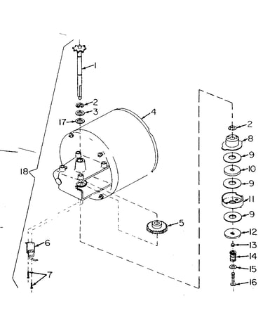 Motor drive assembly