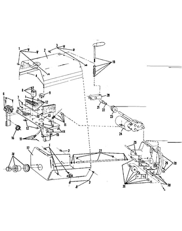 Interior view of operator