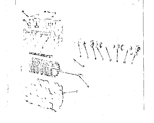 Vhf tuner parts (95-370-0)