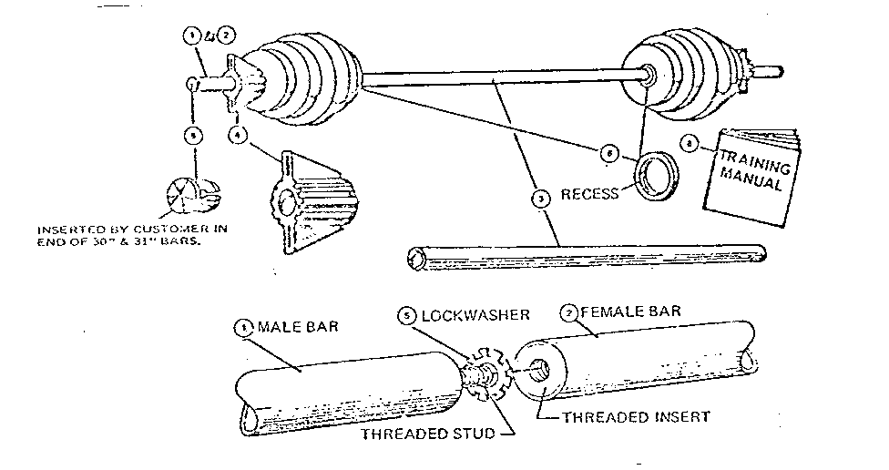 Barbell assembly