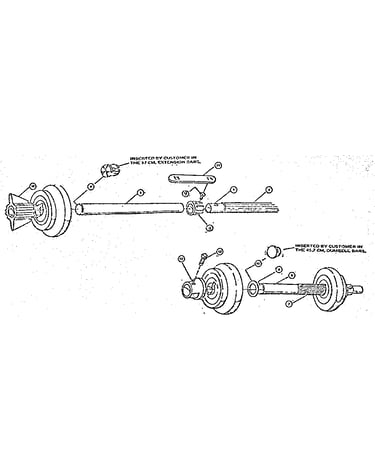 Barbell and dumbell assembly