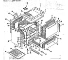 Kenmore 1197306760 body section diagram