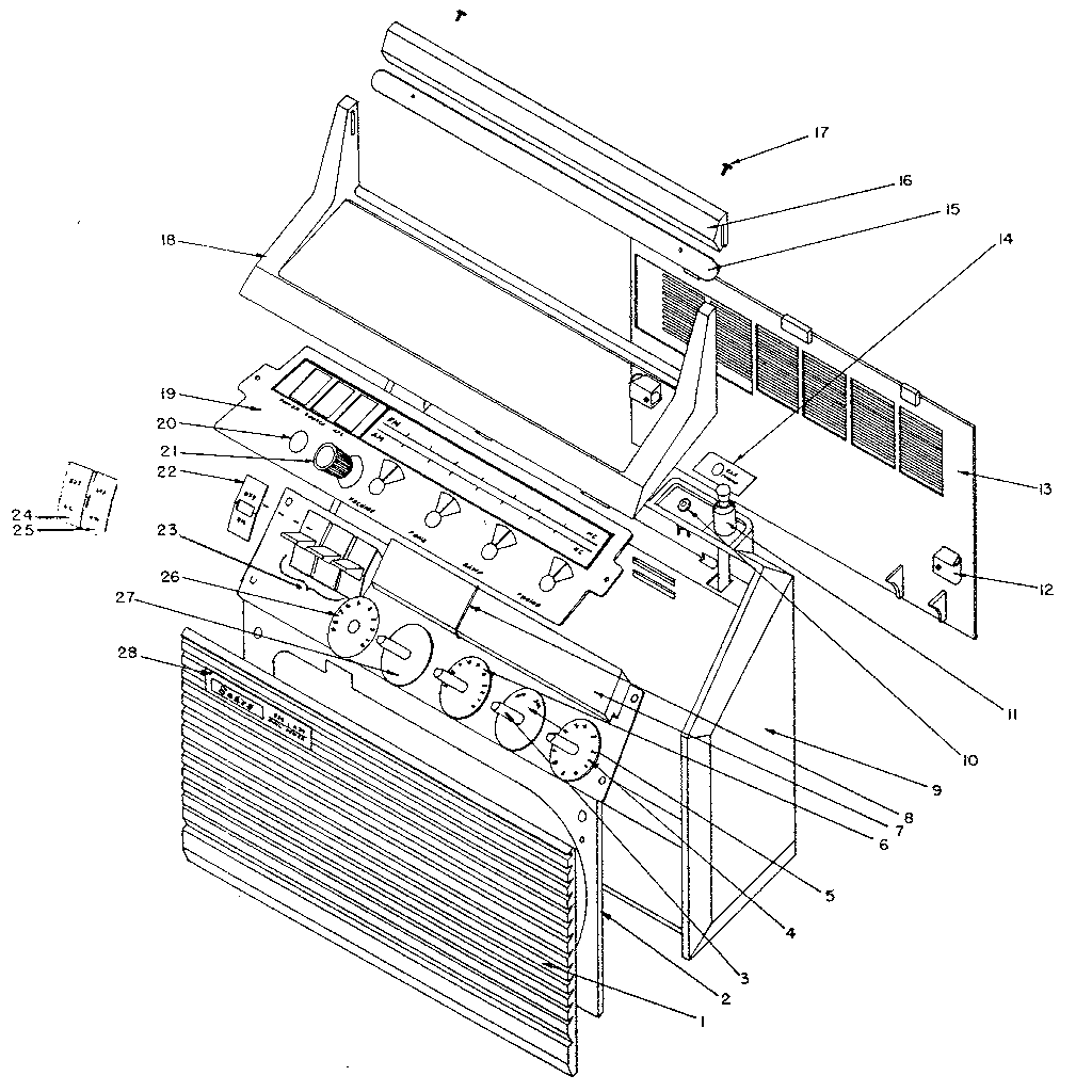 Cabinet & miscellaneuos parts