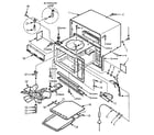 Kenmore 5658758520 cabinet parts diagram