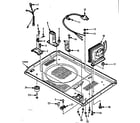 Kenmore 5658758520 microwave parts diagram