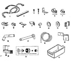 Kenmore 2538638292 ice maker installation parts diagram
